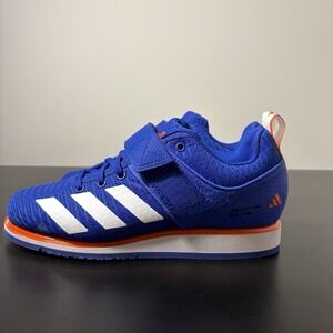 Adidas Powerlift 5 Weightlifting Gym Training Sport Shoes Blue IH8237 Men Sz5/6